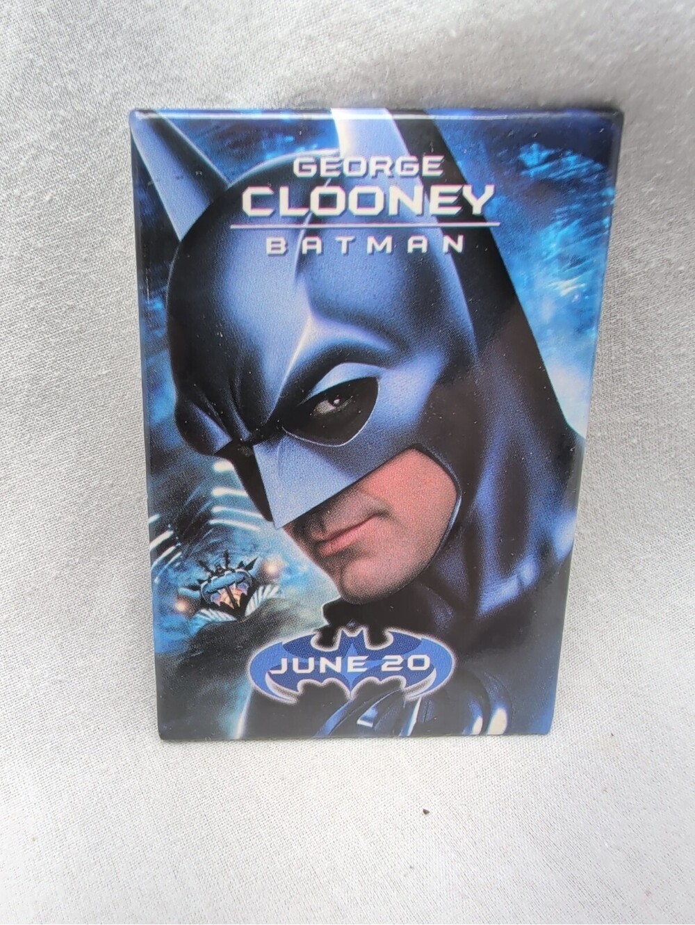 Batman & Robin  promo pin badge - Batman, George Clooney